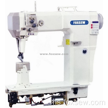 Mesin Jahit Lockstitch Postbed Automatic Head dengan Penuh Berkembar Berkembar